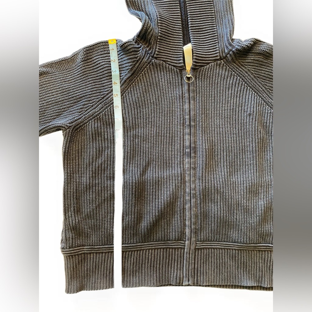 Lululemon Rest Assured Full Zip Hoodie Washed Midnight Navy Large - Picture 8 of 11